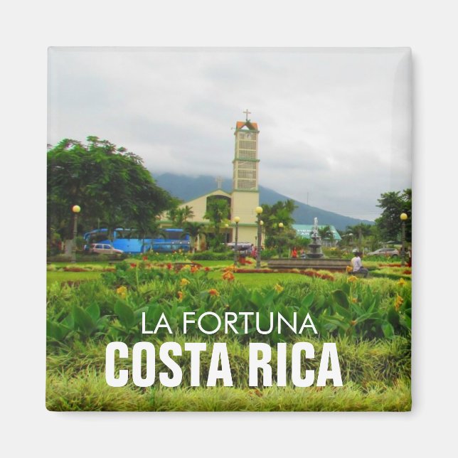 Costa Rica La Fortuna Magnet (Framsidan)