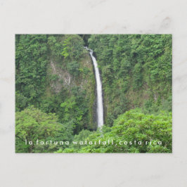 Costa Rica La Fortuna Waterfall vykort