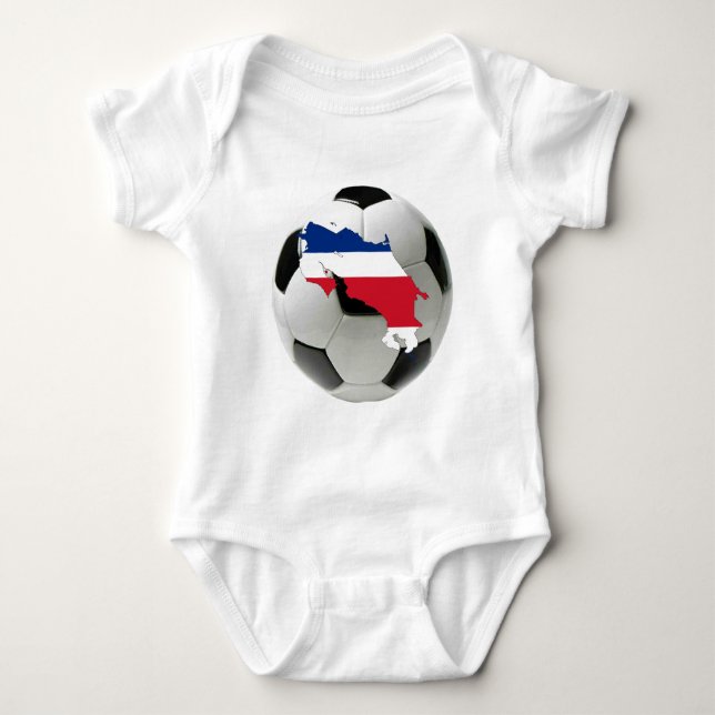 Costa Rica landslag Tee Shirt (Framsida)