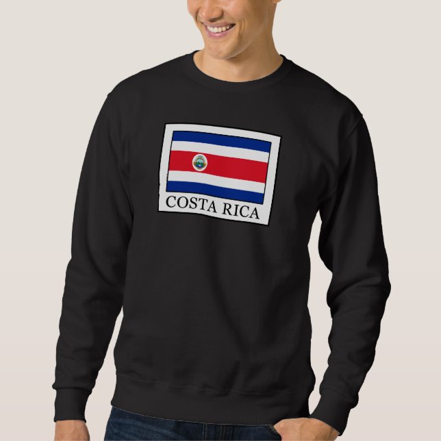Costa Rica Lång Ärmad Tröja (Framsida)
