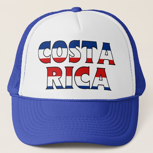 Costa Rica lastbilsförare Truckerkeps (Framsida)
