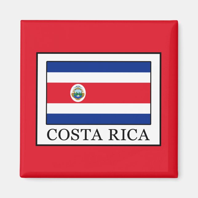 Costa Rica Magnet (Framsidan)