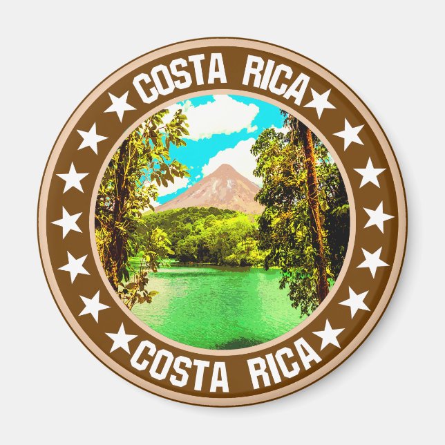 Costa Rica Magnet (Framsidan)