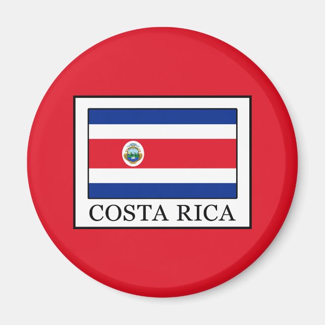 Costa Rica Magnet (Framsidan)