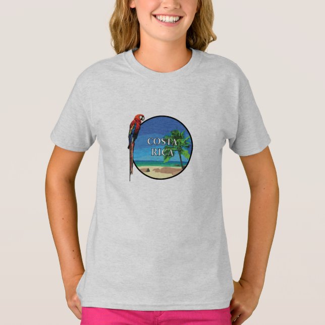 Costa Rica - Manar Basic T-Shirt (Framsida)