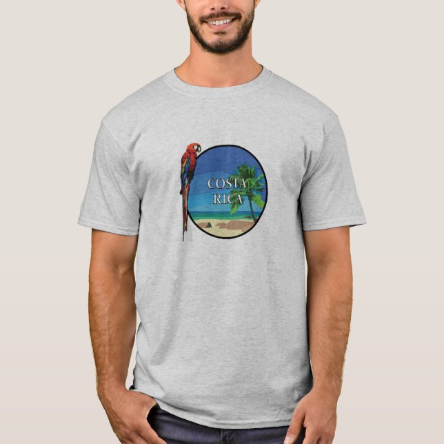 Costa Rica - Manar Basic T-Shirt (Framsida)