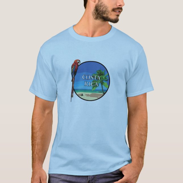 Costa Rica - Manar Basic T-Shirt (Framsida)