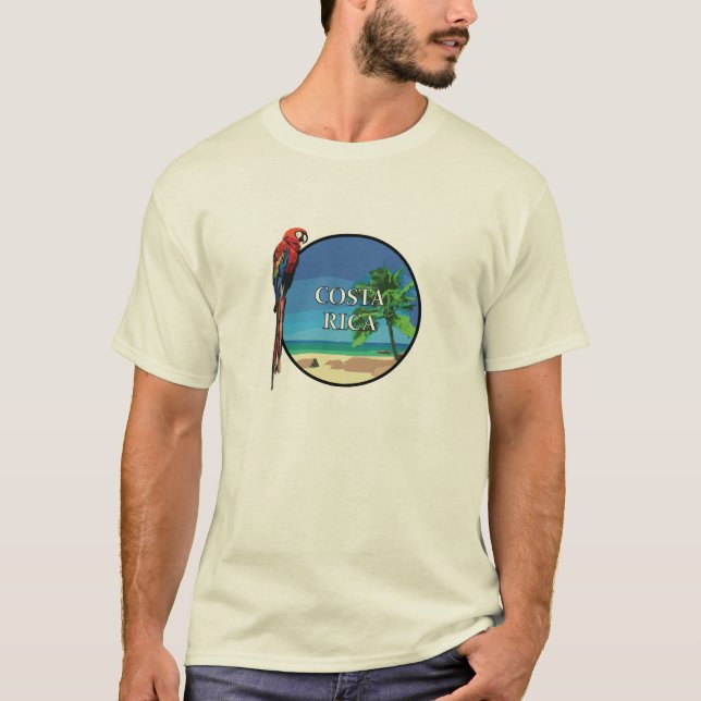 Costa Rica - Manar Basic T-Shirt (Framsida)