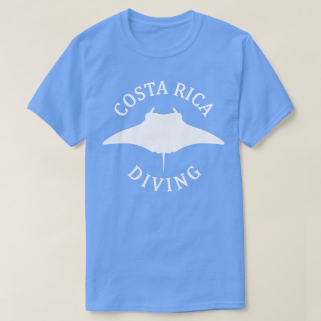 Costa Rica Manta Ray Dyka 1 T Shirt (Design framsida)