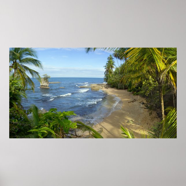 Costa Rica, Manzanillo Wildlife Refuge Poster (Framsidan)