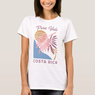Costa Rica Motto Pura Vida T Shirt
