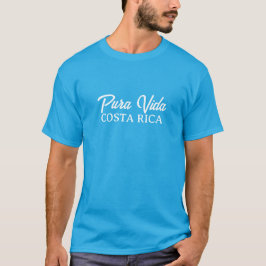 Costa Rica Motto Pura Vida T Shirt