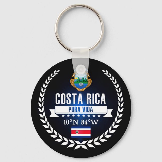 Costa Rica Nyckelring (Framsida)
