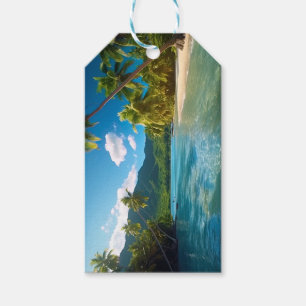 Costa Rica öparadis  Presentetikett