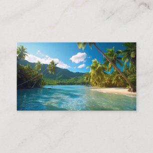 Costa Rica öparadis  Visitkort