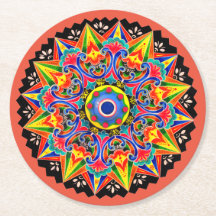 Costa Rica Ox Cart Wheel Carreta Underlägg