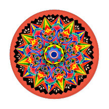 Costa Rica Ox Cart Wheel Carreta Underlägg set