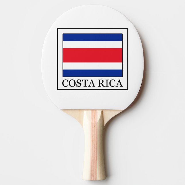 Costa Rica Pingisracket (Framsidan)