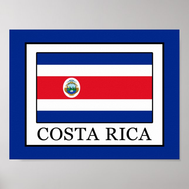 Costa Rica Poster (Framsidan)