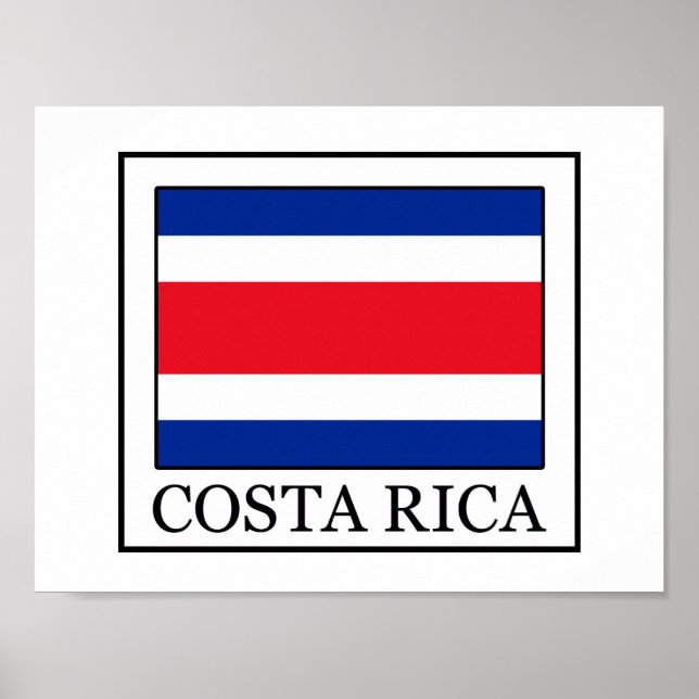 Costa Rica Poster (Framsidan)