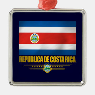 "Costa Rica pride" prydnadar Julgransprydnad Metall
