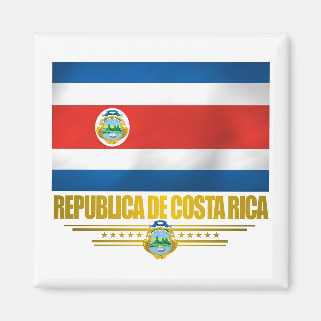 "Costa Rica-Pridet" Magnet (Framsidan)