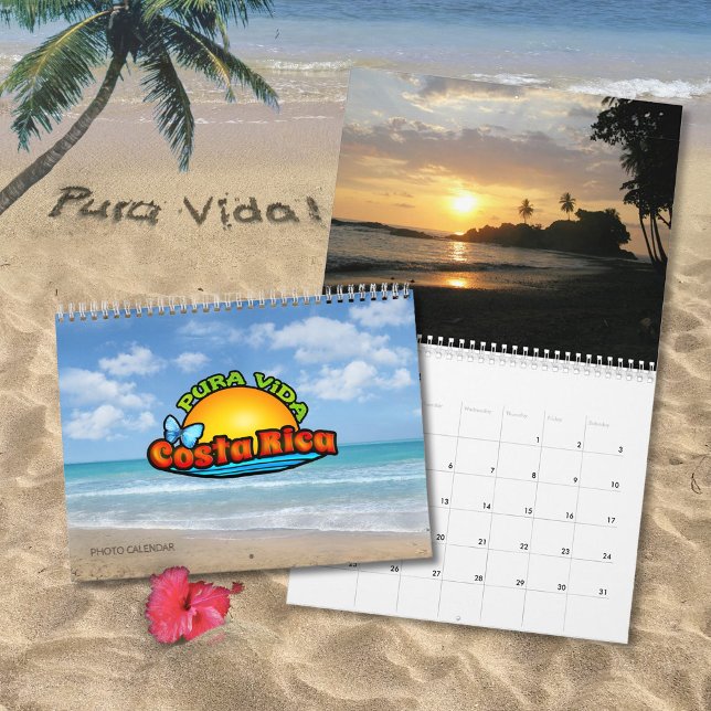 Costa Rica Pura Vida Photo Calendar Kalender (Skapare uppladdad)