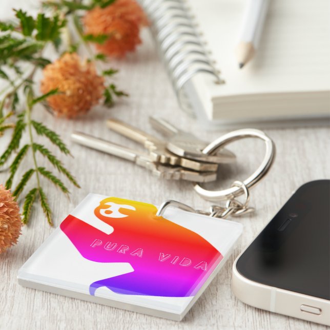 Costa Rica Pura Vida Sloth (Högra Framsidan)