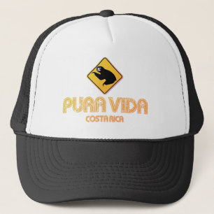 Costa Rica Pura Vida Sloth Keps