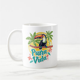 Costa Rica Pura Vida Toucan-kaffe Mugg