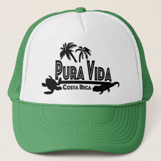 Costa Rica Pura Vida Ttucker hatt Keps