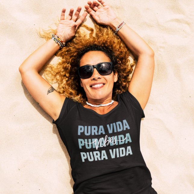 Costa Rica Pura Vida Vibes Souvenir T Shirt (Skapare uppladdad)