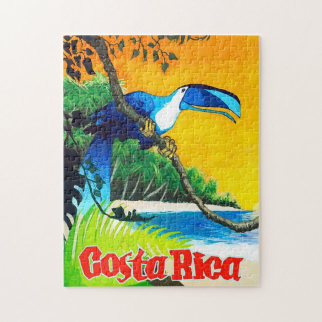 Costa Rica Pussel (Vertikal)