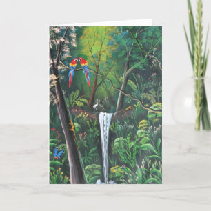 Costa Rica Rainforest Kort