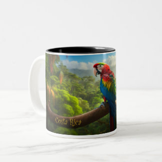 Costa Rica Rainforest - Vild Parrot Coffee Mugg