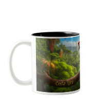 Costa Rica Rainforest - Vild Parrot Coffee Mugg