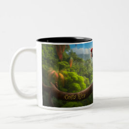 Costa Rica Rainforest - Vild Parrot Coffee Mugg