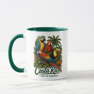 Costa Rica regnskogsfåglar Mugg