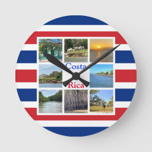 Costa Rica  Rund Klocka