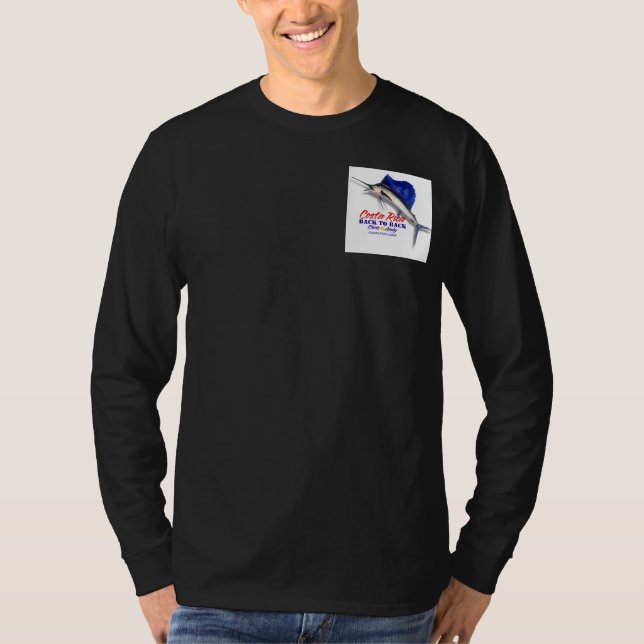 Costa Rica Sailfishing T-shirt (Framsida)
