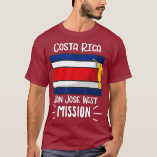Costa Rica San Jose Öster Mormon LDS Uppdrag Gift T Shirt