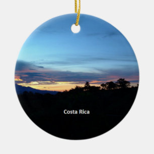 Costa Rica, scenfotografi, Julgransprydnad Keramik