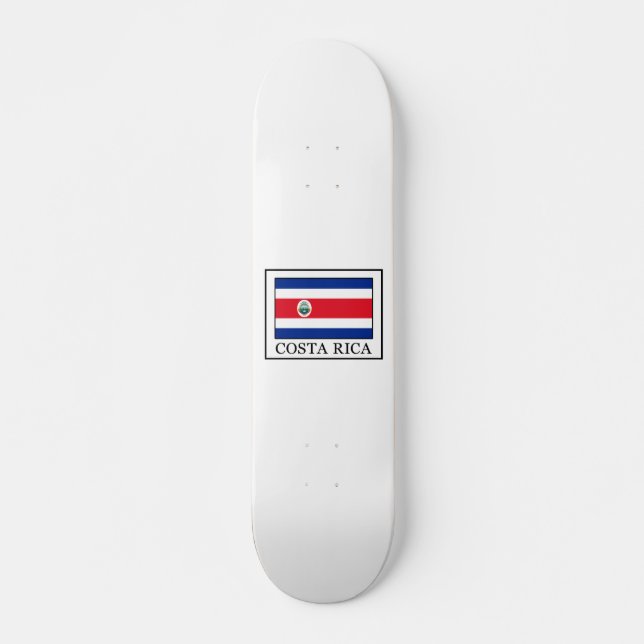 Costa Rica Skateboard Bräda 20,5 Cm (Framsida)
