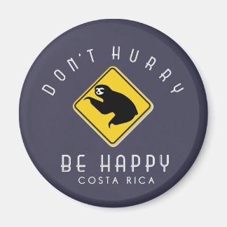 Costa Rica, skynda dig inte att vara Lycklig Sloth Magnet