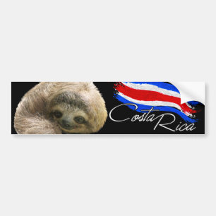 Costa Rica Sloth Bildekal
