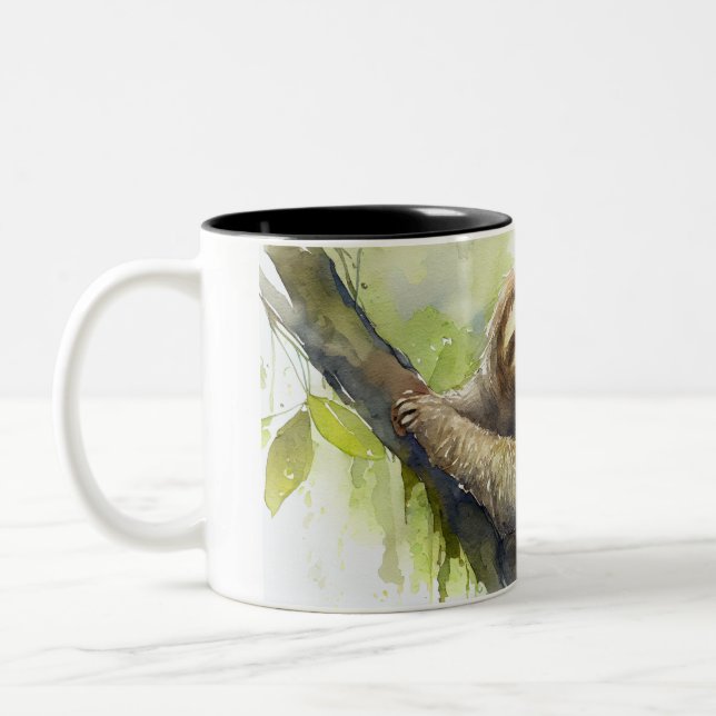 Costa Rica Sloth Coffee Mugg (Vänster)