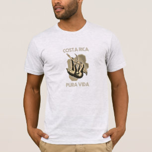 Costa Rica Sloth Pura Vida T Shirt