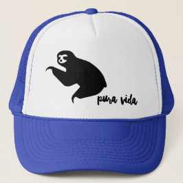 Costa Rica Sloth Souvenir Hat | Blå Keps