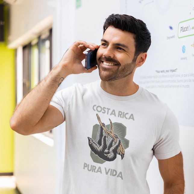 Costa Rica Souvenir Sloth Pura Vida T Shirt (Costa Rica Souvenir Sloth Pura Vida T-Shirt)