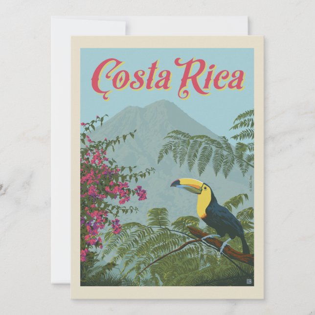 Costa Rica | Spara datumet (Framsida)